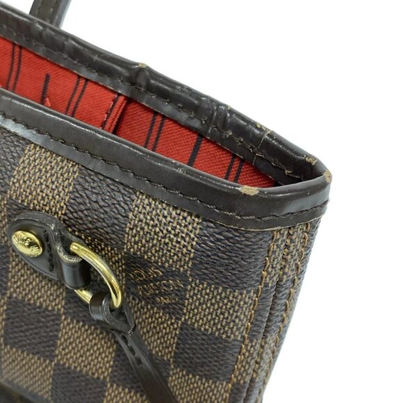 Auth LOUIS VUITTON Neverfull PM N51109 Ebene Damier - VI4041 Tote Bag - Picture 11 of 15